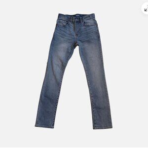 Old Navy Straight Jeans Slim Boys Size 12 (24 x 27) Light Wash stretch
